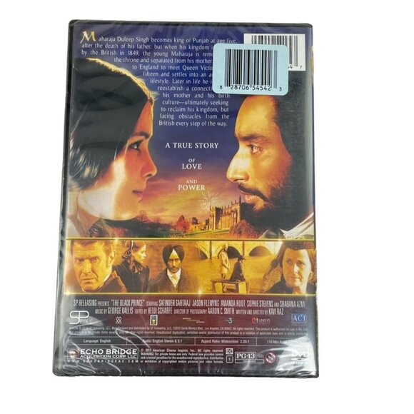The Black Prince Drama History DVD 2017 PG13 u Jason Flemyng Amanda Root Shabana - Picture 2 of 2